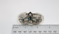 Sterling Silver Feather Cuff Bracelet, 6 inches - 20.6g