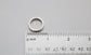 Tiffany & Co. Sterling Silver Narrow Atlas Ring, Size 4.75 - 2.9g