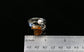 Lilly Barrack Sterling Silver Pearl & Rough Cut Citrine Ring, Size 8 - 12.0g