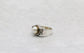 Michael Dawkins Sterling Silver 14k Yellow Gold Pearl Ring, Size 9 - 13.3g