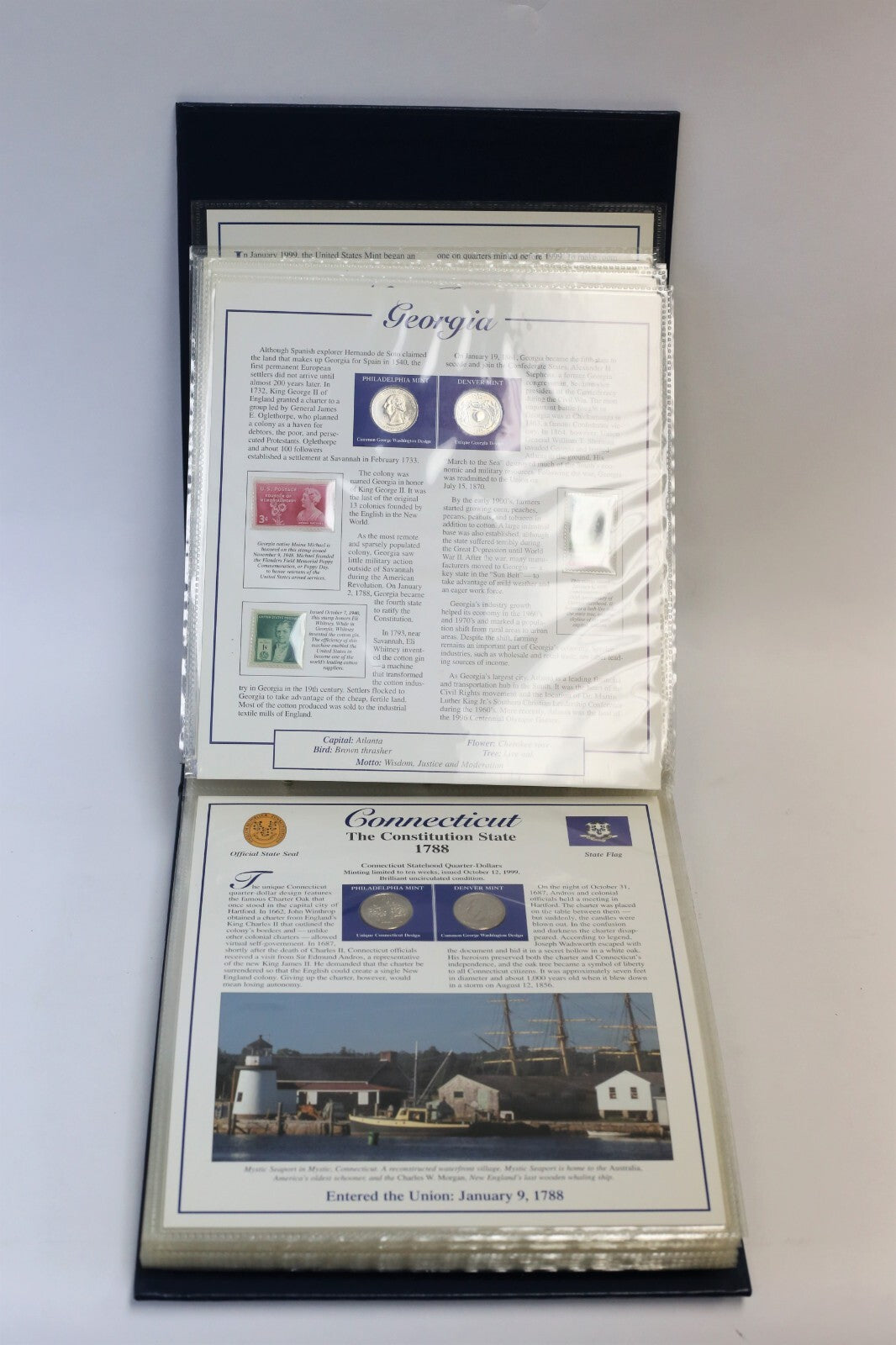 Statehood Quarters Collection Postal Commemorative Society (Vol 1)