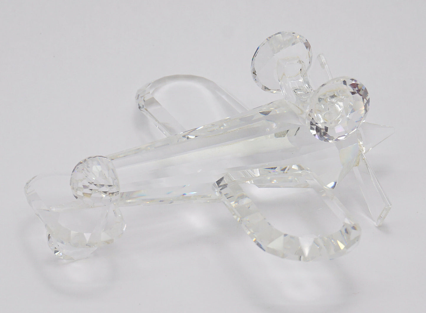 Swarovski 152111 Retired Crystal Airplane Figurine