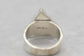 Sterling Silver Arrowhead Ring, Size 11 - 13.1g