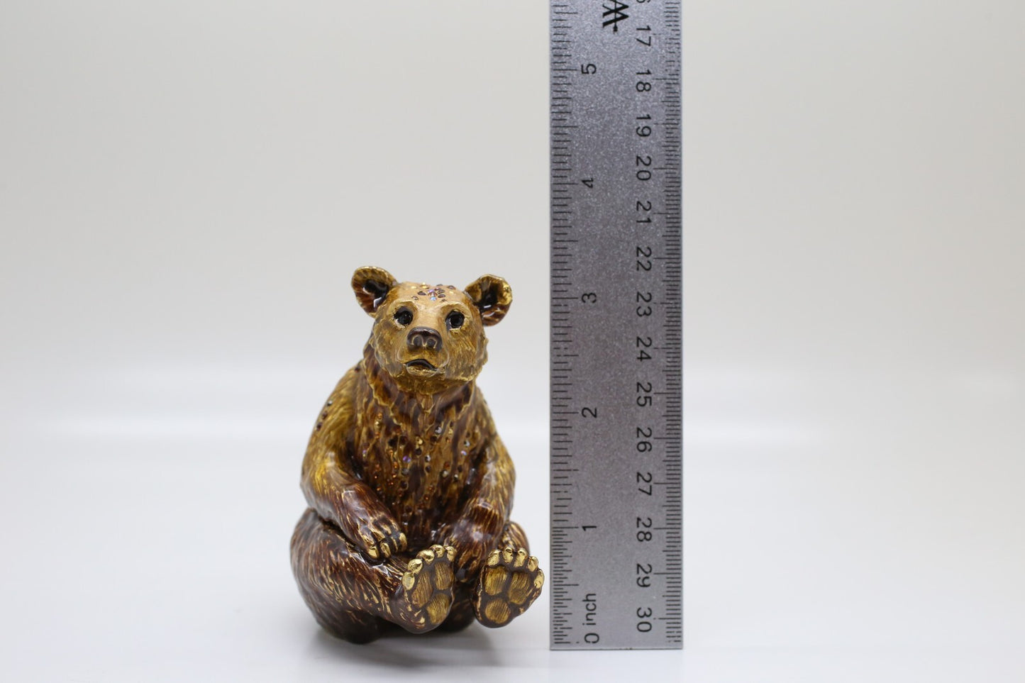 Jay Strongwater Highland Fling Collection "Bart" Bear Figurine