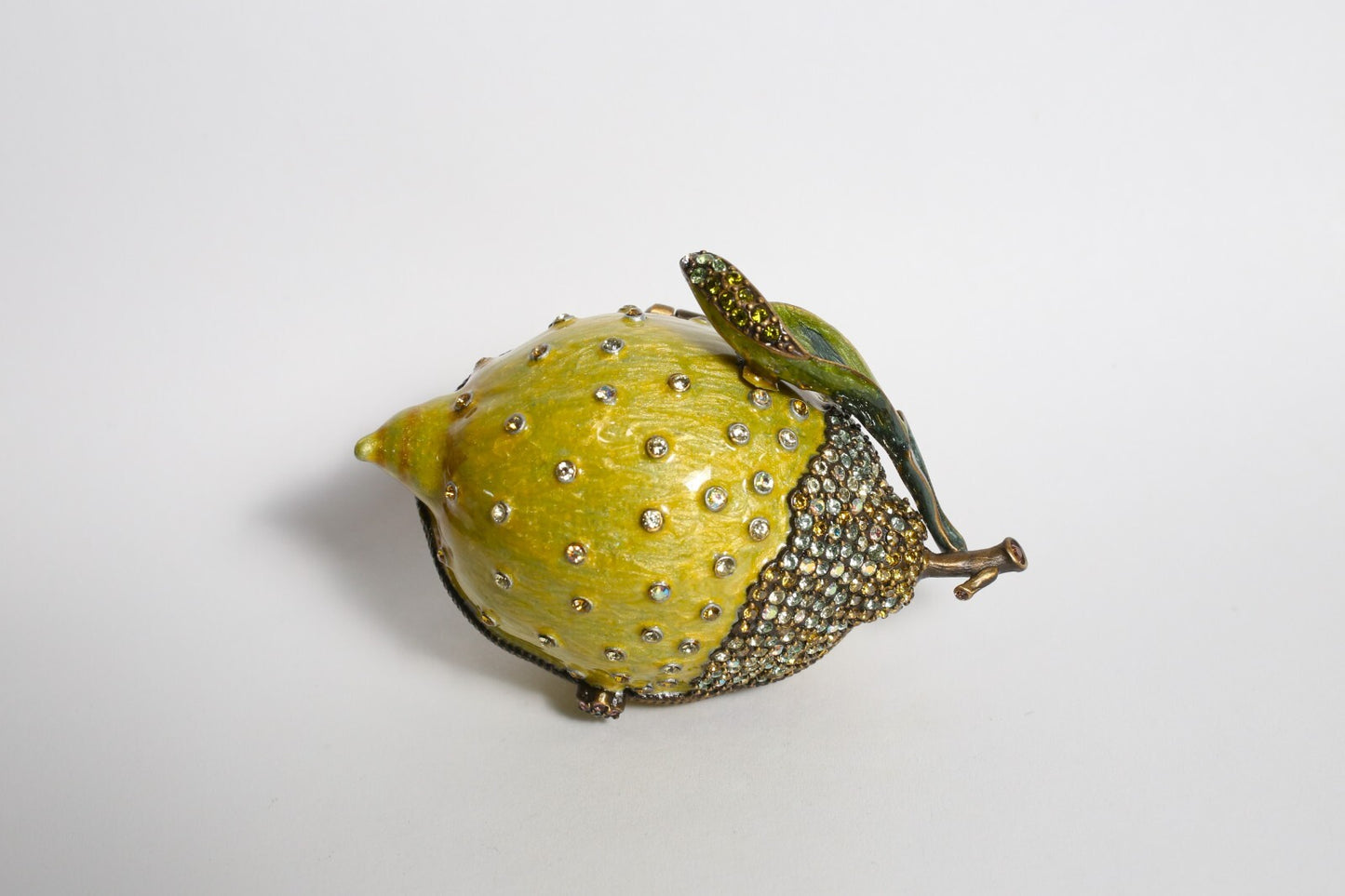 Jay Strongwater Lemon Trinket Box