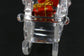 Swarovski Silver Crystal 205165 Holiday Sleigh Figurine