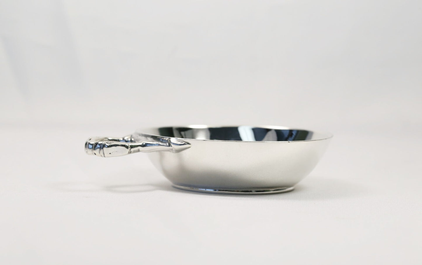 Tessiers Ltd London Sterling Silver Wine Taster Tastevin, 130.0g