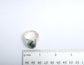 Native American Zuni Sterling Silver Twirl Opal Ring, Size 12 - 15.5g