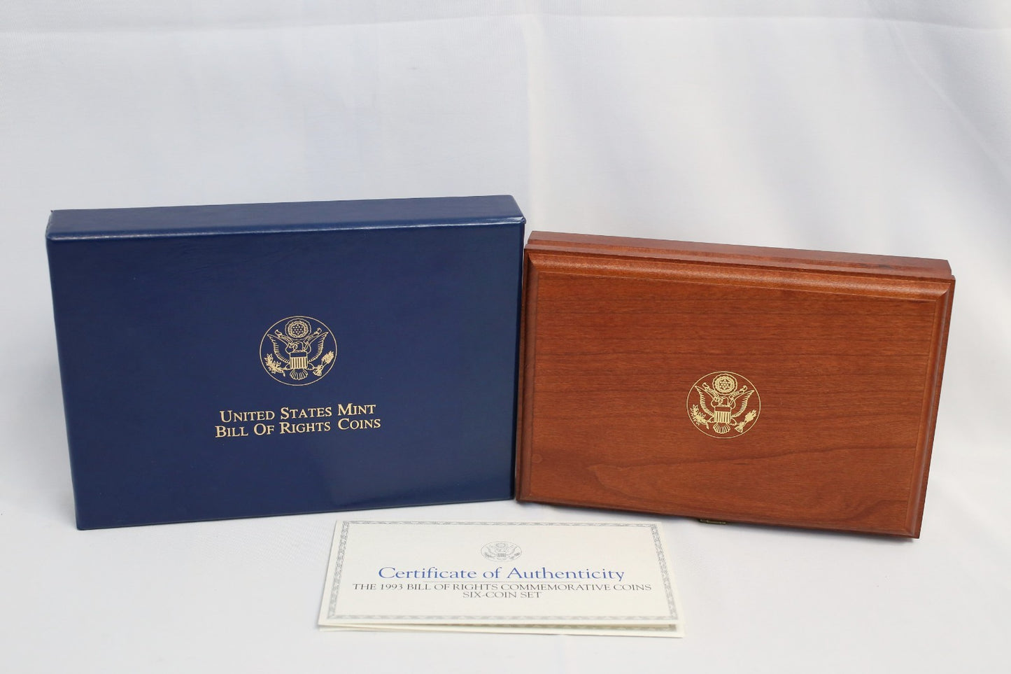 1993 Bill of Rights Commemorative Coins 6-Coin Set w/ Box & COA