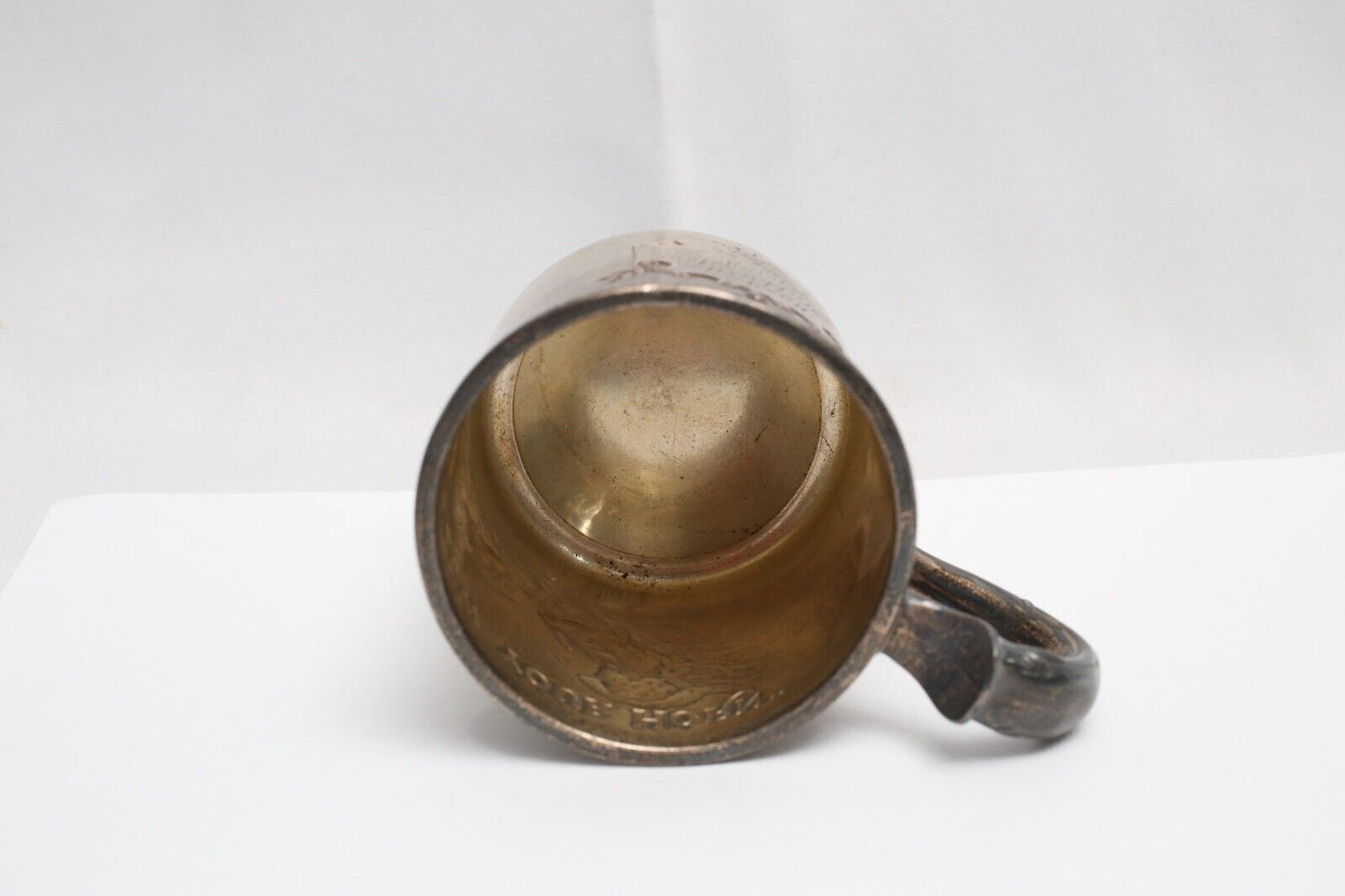 Antique Engraved Silver Cup Circa 1910s - 161.0g