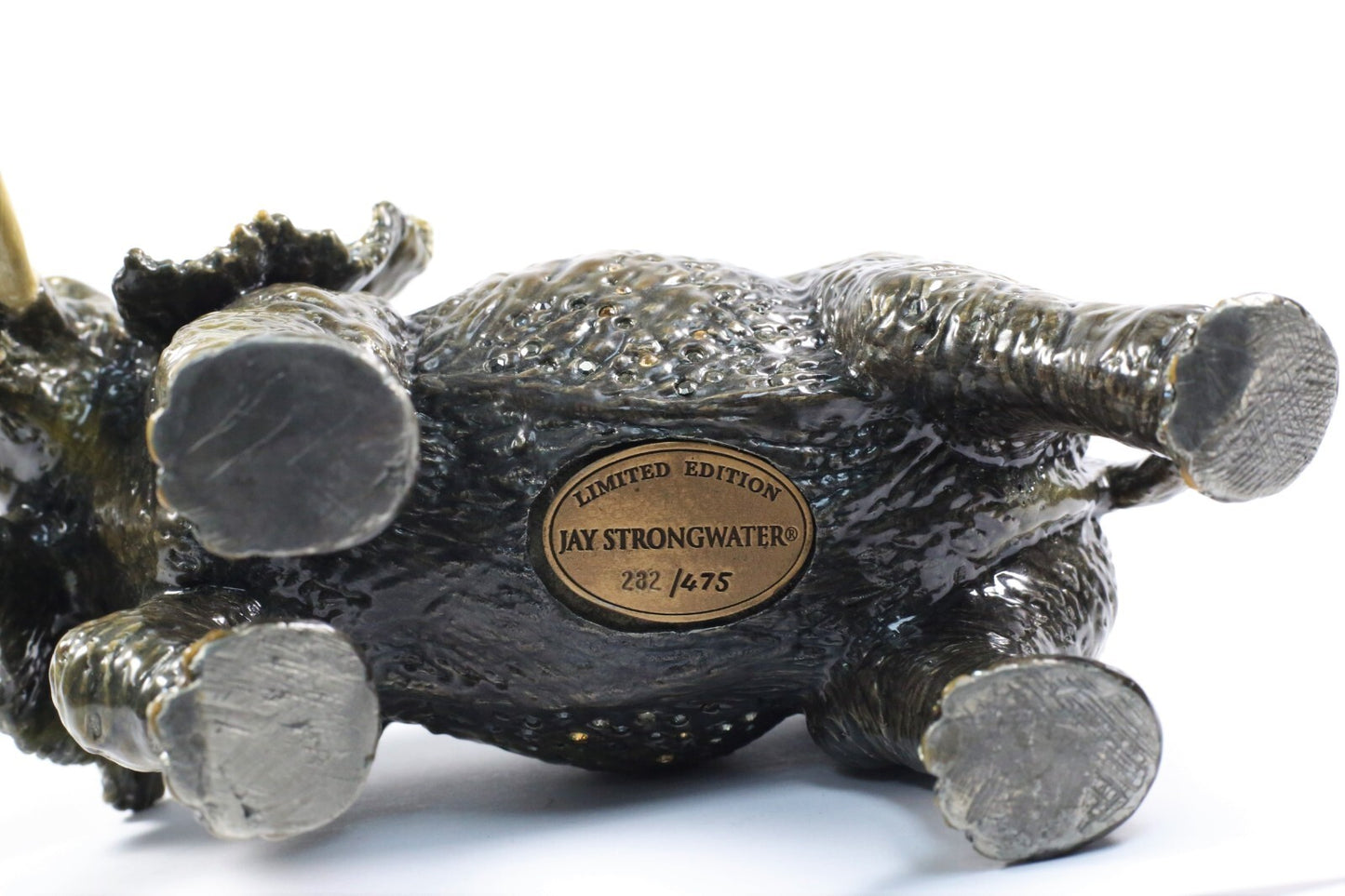 Jay Strongwater Limited Edition Enameled Elephant Figurine