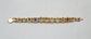 14k Yellow Gold Ladies Multi-Stone Bracelet, 8 inches - 27.1g