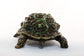 Jay Strongwater Large Turtle Trinket Box with Swarovski Crystals