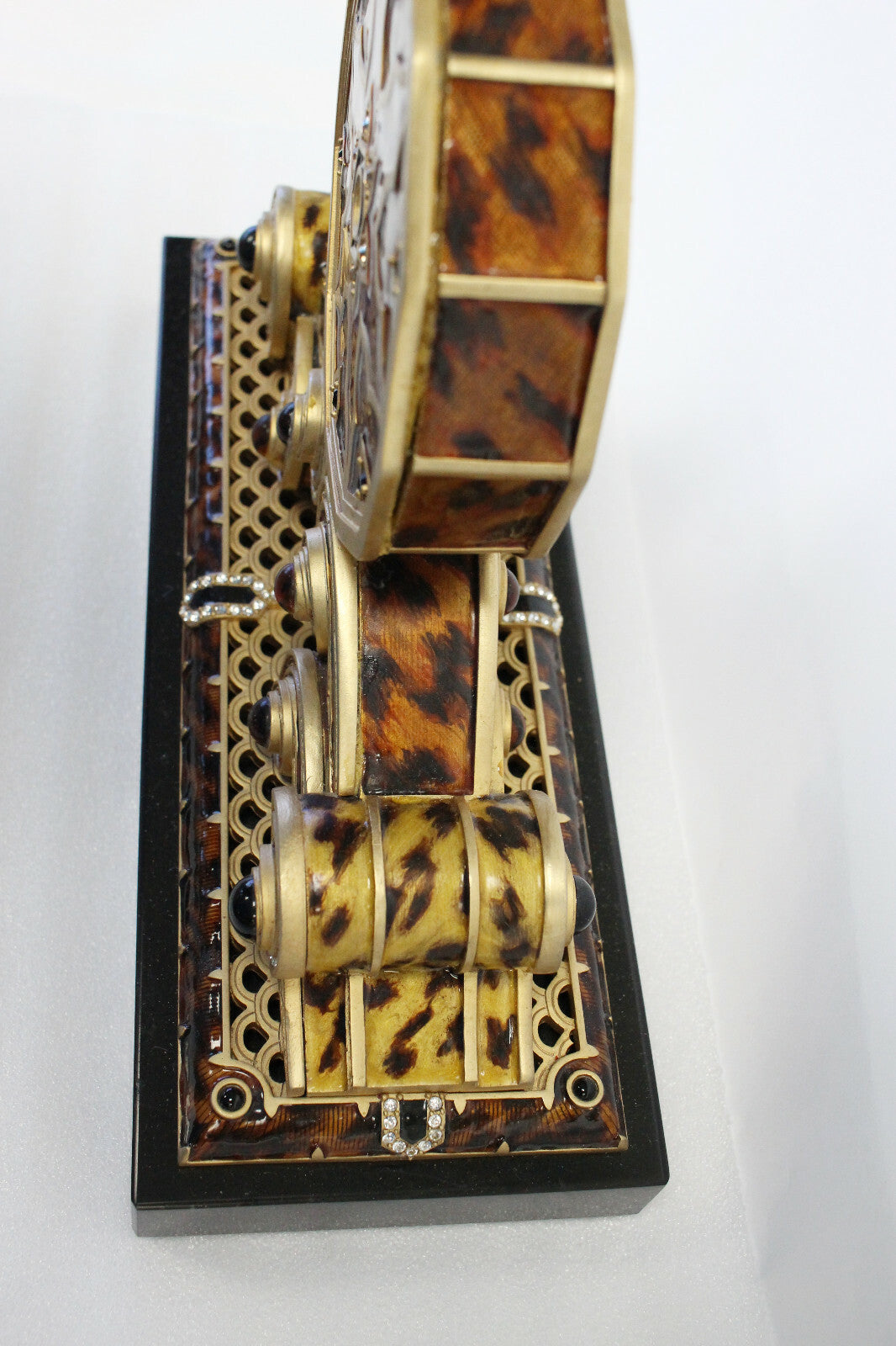 Jay Strongwater Limited Edition Ellsworth Mantle Clock