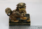 Jay Strongwater Limited Edition 7/300 "Gilgamesh" Foo Dog Figurine