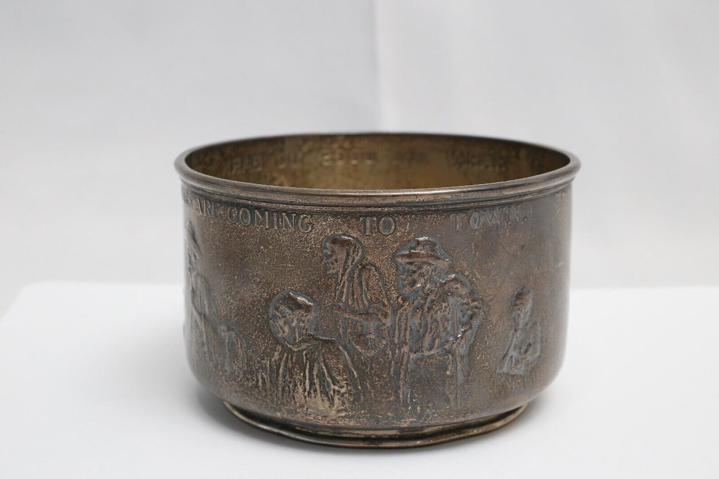 Antique Wide Silver Cup, Circa 1910s - 211.5g