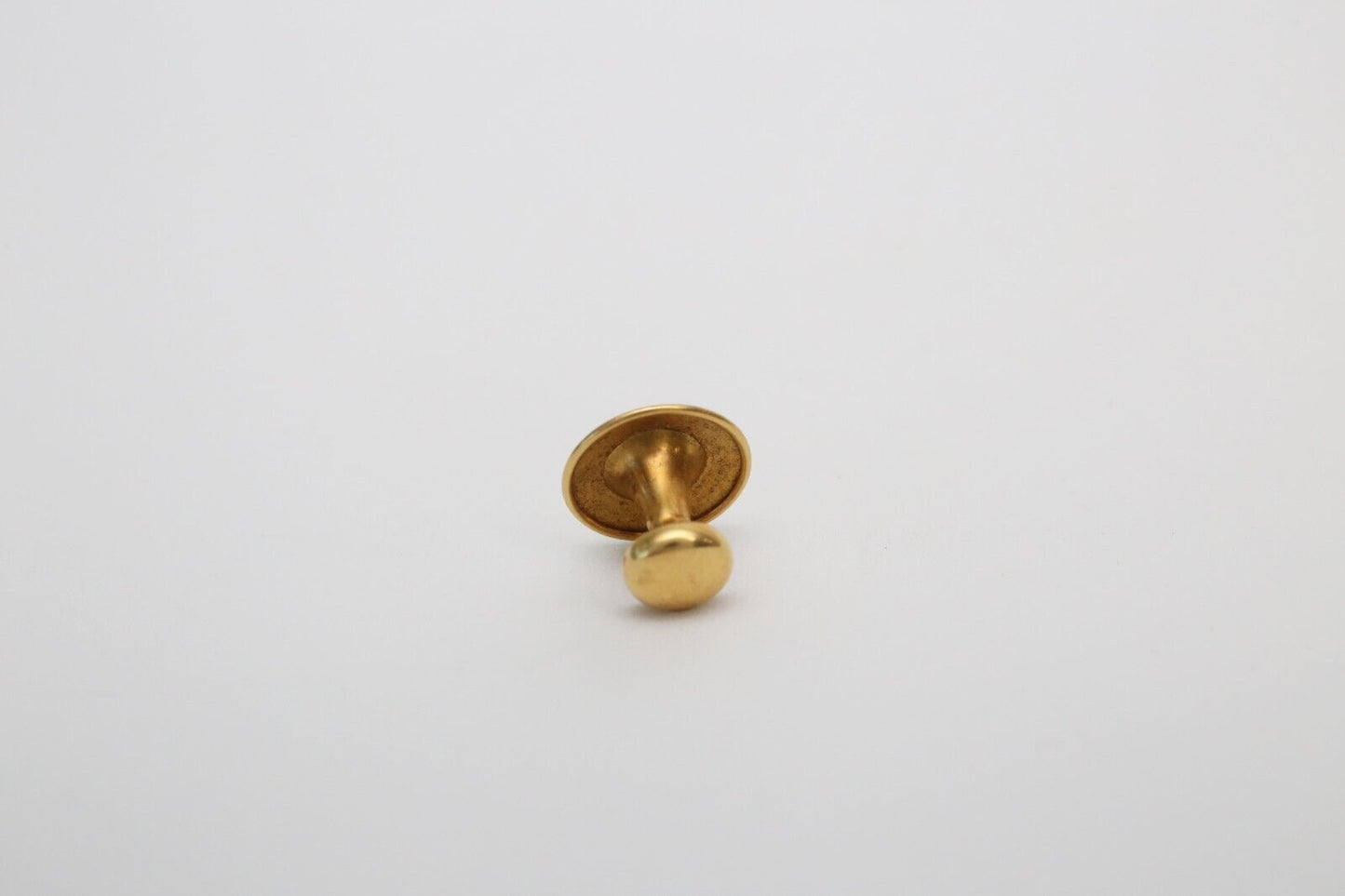 Vintage Tiffany & Co 18k Yellow Gold Single Shirt Stud, 1.5g