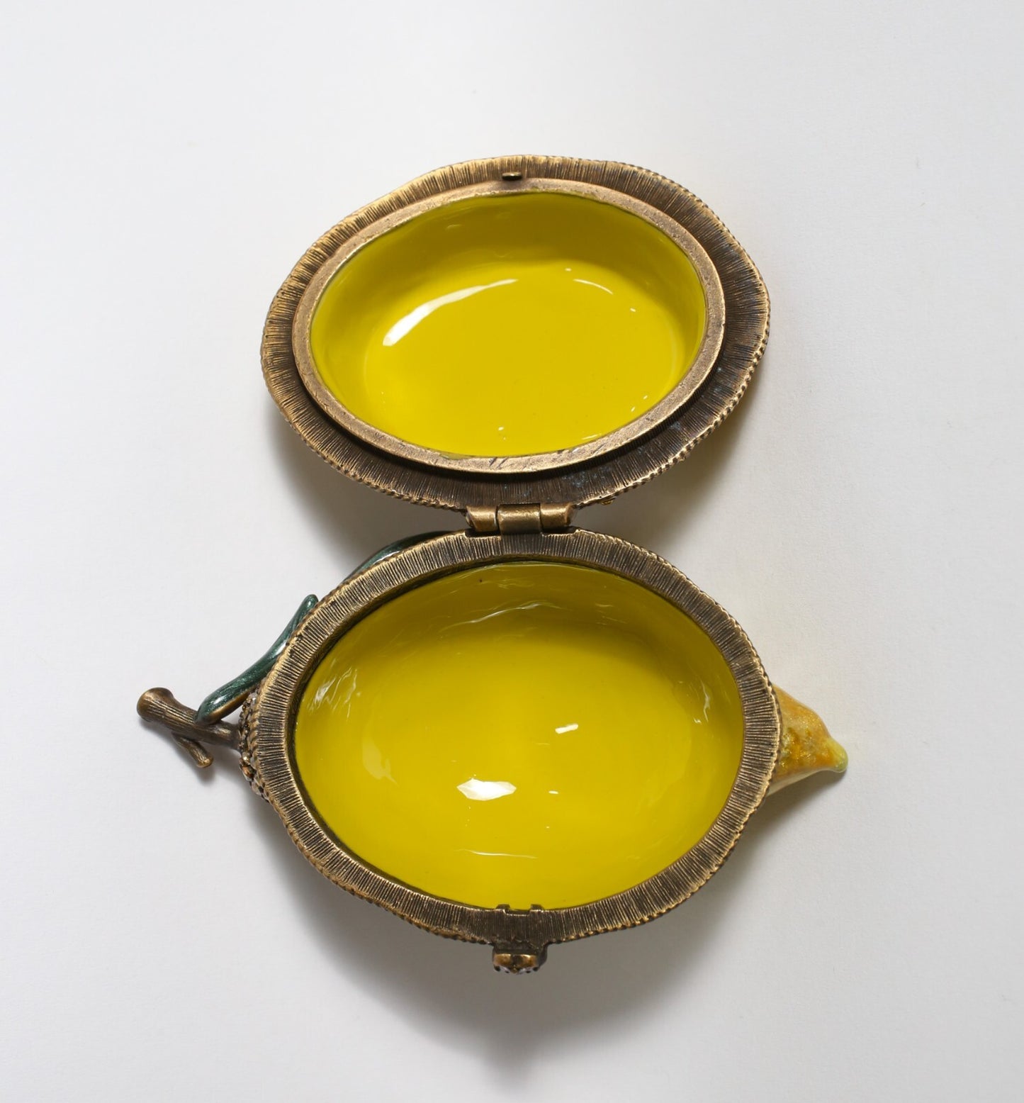 Jay Strongwater Lemon Trinket Box