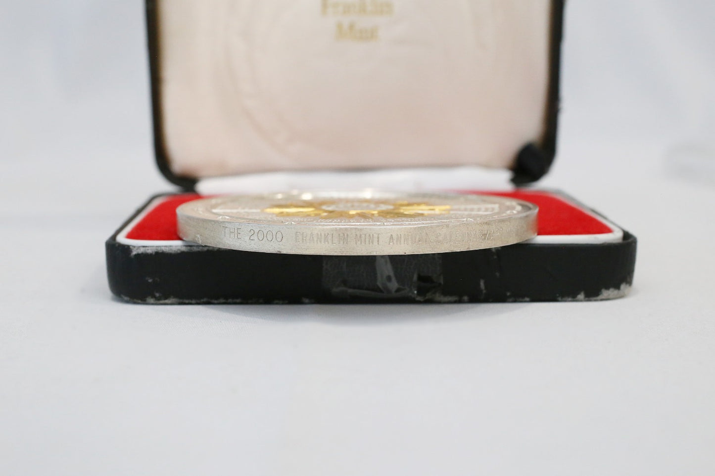 2000 The Franklin Mint Sterling Silver Annual Calendar, 7.46oz