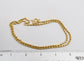 24k Chinese Gold Bar Link Necklace, 22.25 inches - 30.3g