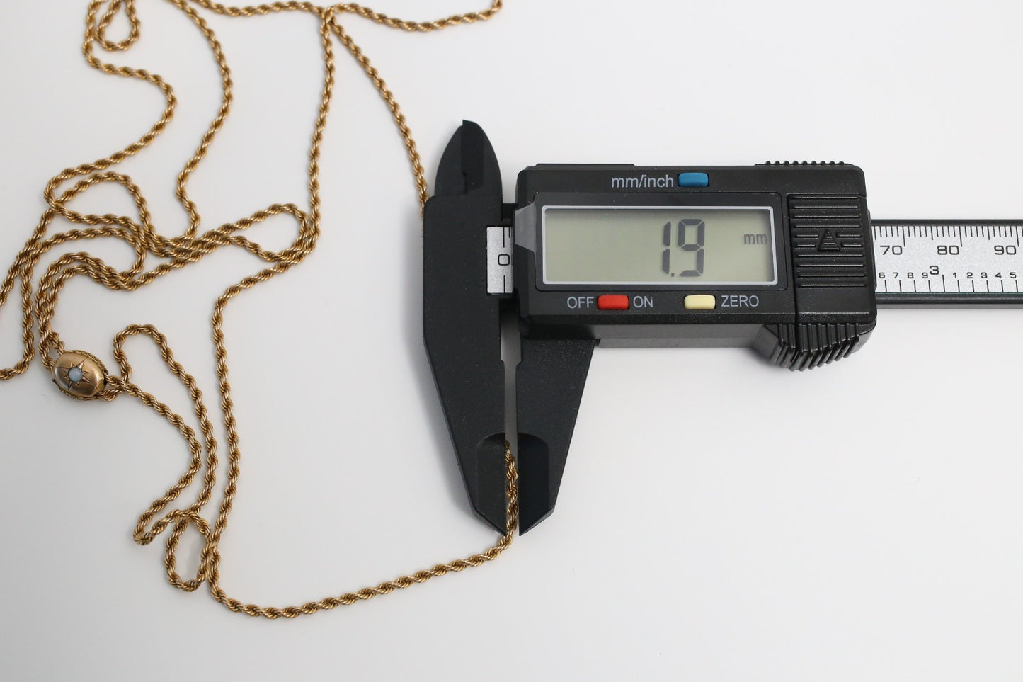 Vintage 10k Yellow Gold Double Rope Necklace, 25 inches - 18.0g