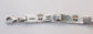 Solvar Silver & 14k Yellow Gold Heart Bracelet, 7.5 inches - 16.0g