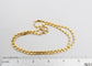 24k Chinese Gold Bar Link Necklace, 22 inches - 30.3g