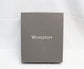 Weingeroff Gray Enamel 4.5in x 6.5in Picture Frame w/ Swarovski Crystals