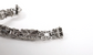 J Rodeo 14k White Gold Diamond Link Bracelet, 8.5 inches - 41.6g