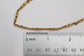 Vintage 18k Yellow Gold Necklace, 16 inches, 16.9g