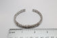 Judith Ripka Sterling Silver Twisted Rope Cuff Bracelet, 6.5 inches - 24.0g
