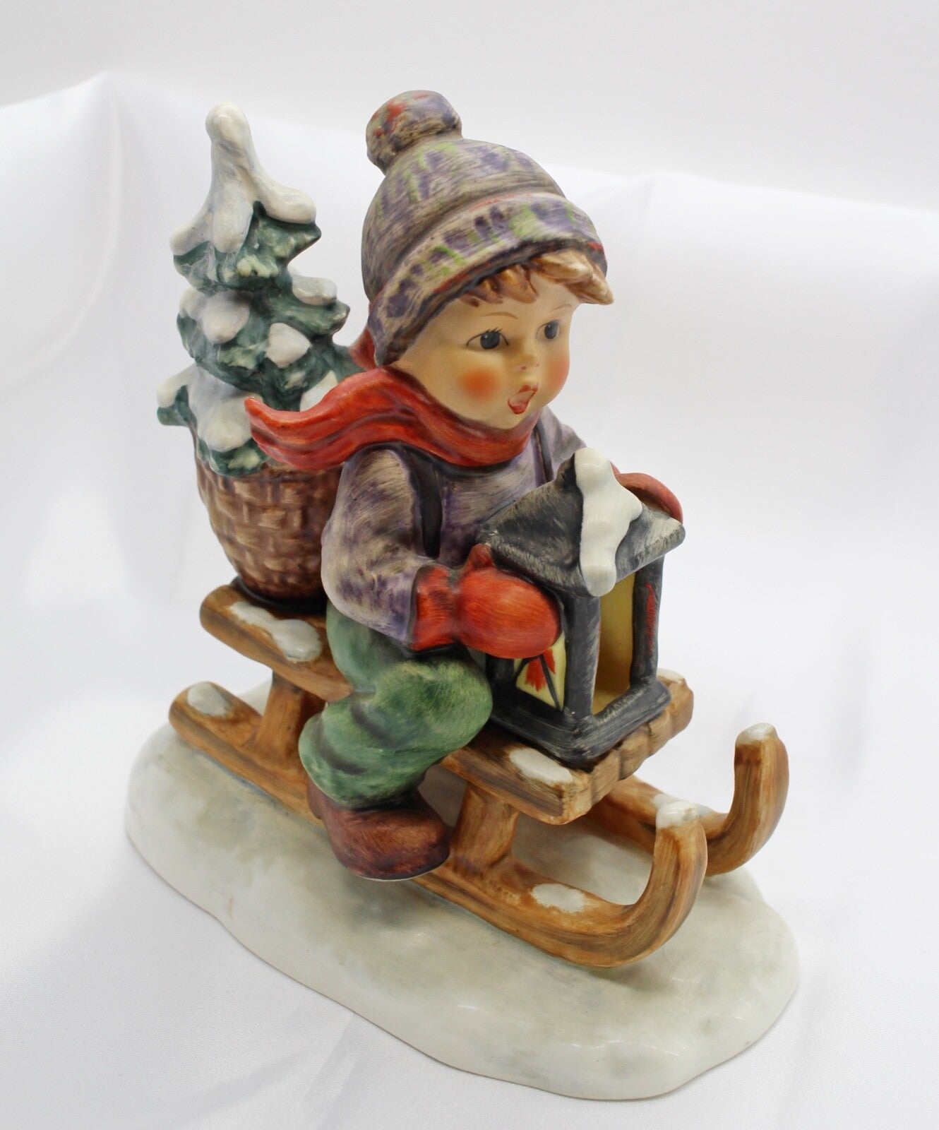 Goebel Hummel #396/1 "Ride Into Christmas" Figurine W.Germany TMK-6
