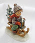Goebel Hummel #396/1 "Ride Into Christmas" Figurine W.Germany TMK-6