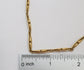 Vintage 18k Yellow Gold Necklace, 16 inches, 16.9g