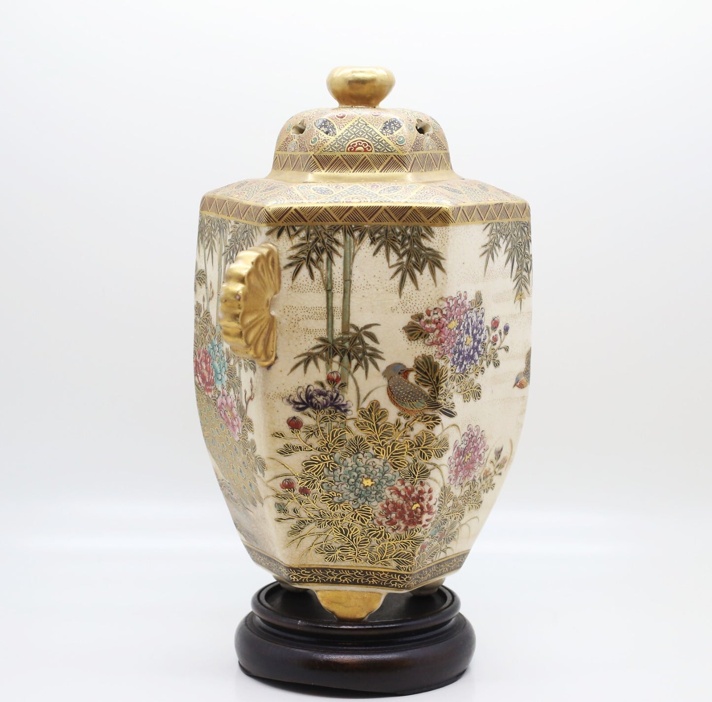 Antique Japanese Satsuma Vase