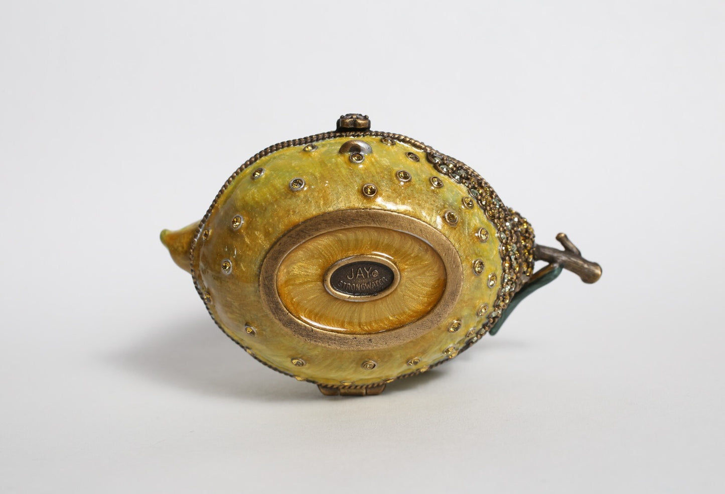 Jay Strongwater Lemon Trinket Box