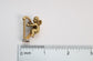 Vintage 18k Gold Cherub & Harp Pendant, 17.1g