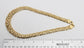 Milor 14k Yellow Gold Byzantine Necklace, 17 inches - 36.0g