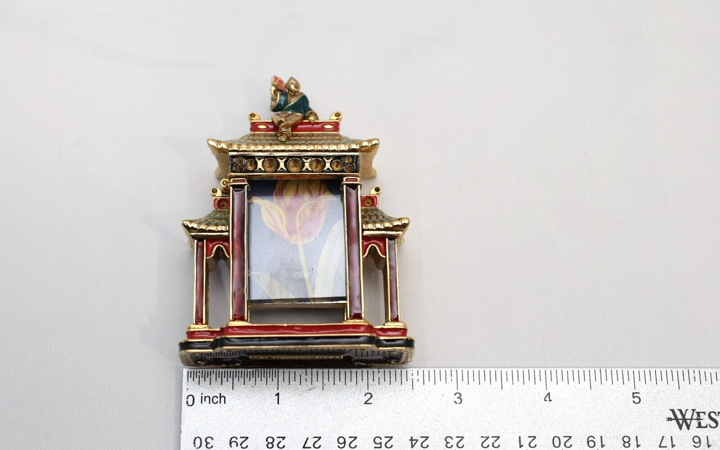 Jay Strongwater "Pagoda" Picture Frame