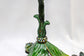 Jay Strongwater (2) Tall Floral Candlestick Holder