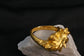 24k Solid Yellow Gold Dragon Ring, Size 11 - 18.1g