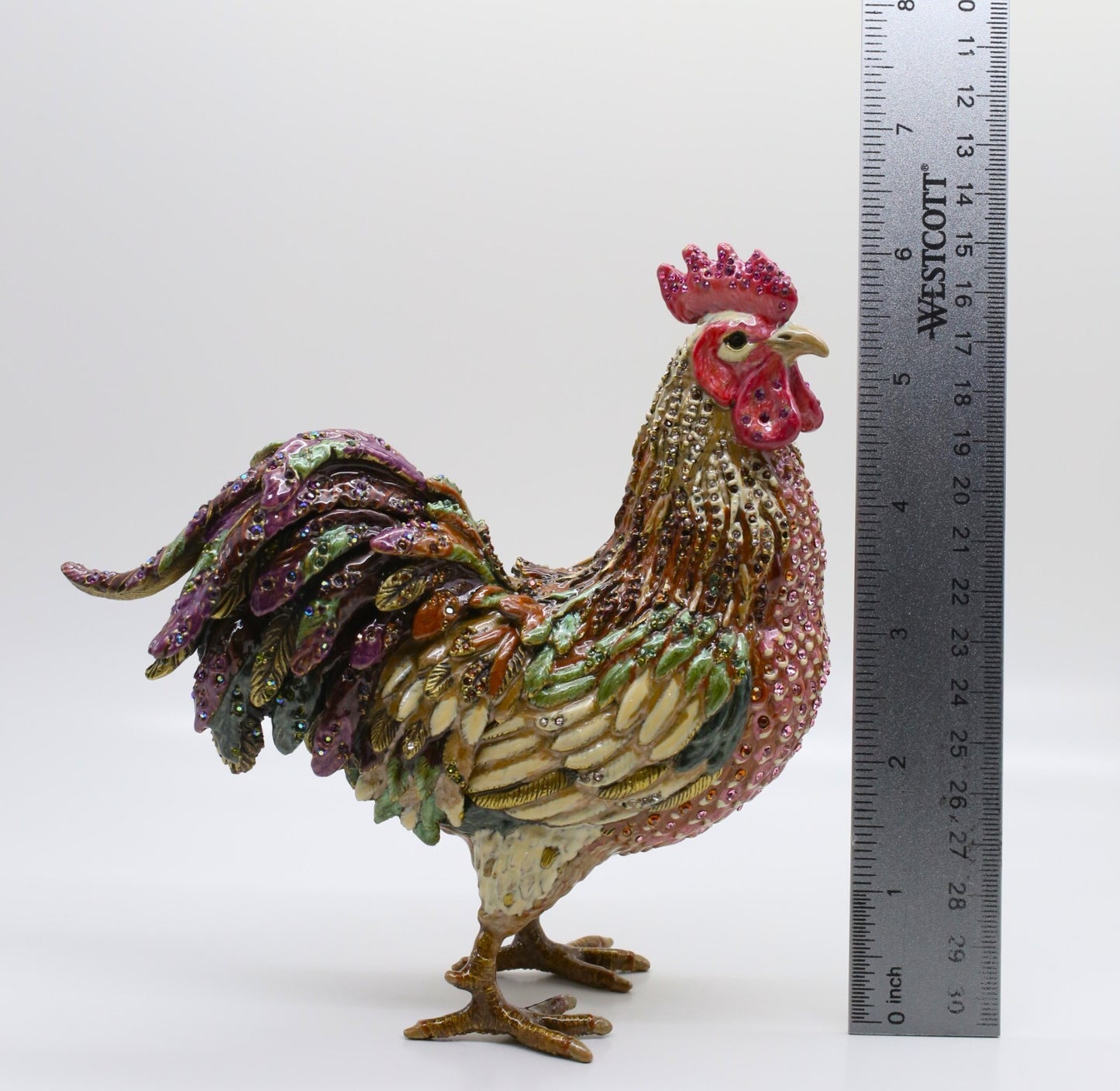 Jay Strongwater Jarvis Rooster Figurine