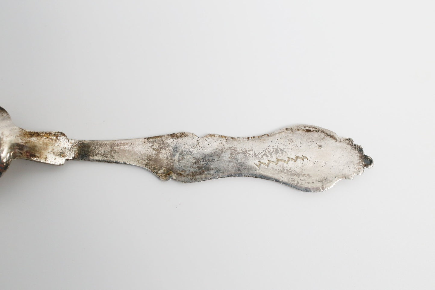 Vintage Ornate Solid Silver Spoons, Set of 6 - 180.0g