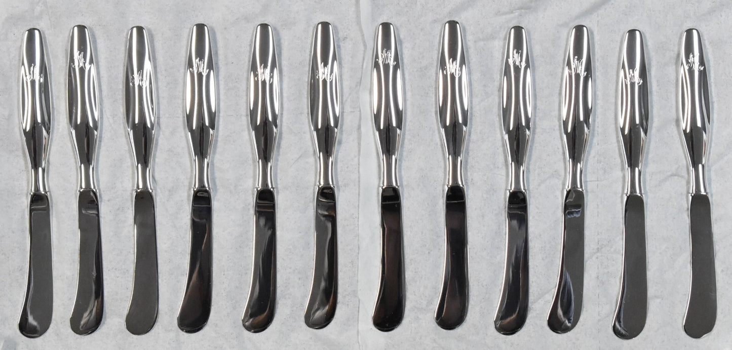 E. Dragsted Danish Sterling Silver 62pc Flatware Set