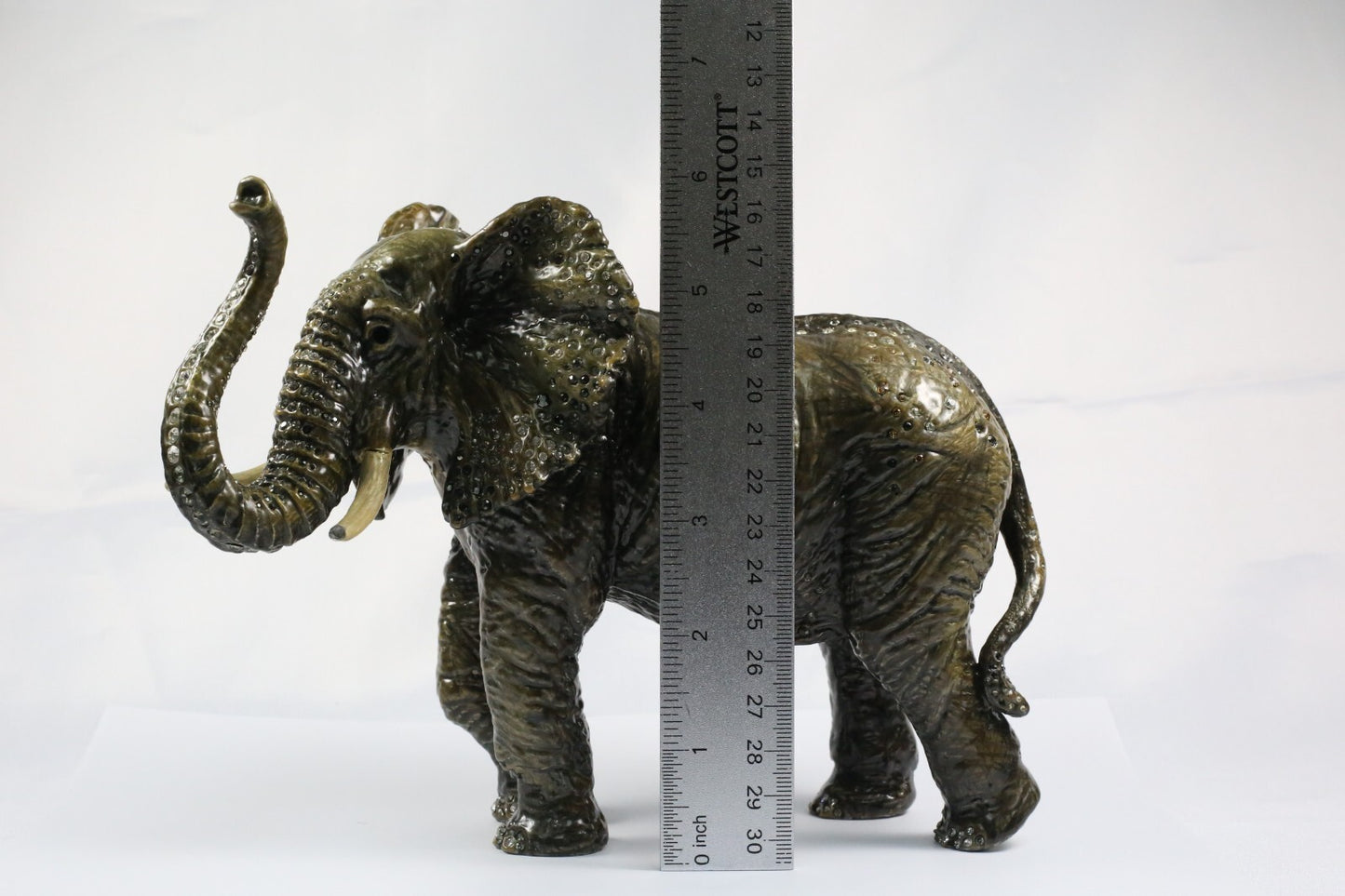 Jay Strongwater Limited Edition Enameled Elephant Figurine