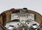 Bulova C877644 Automatic Brown Leather Watch