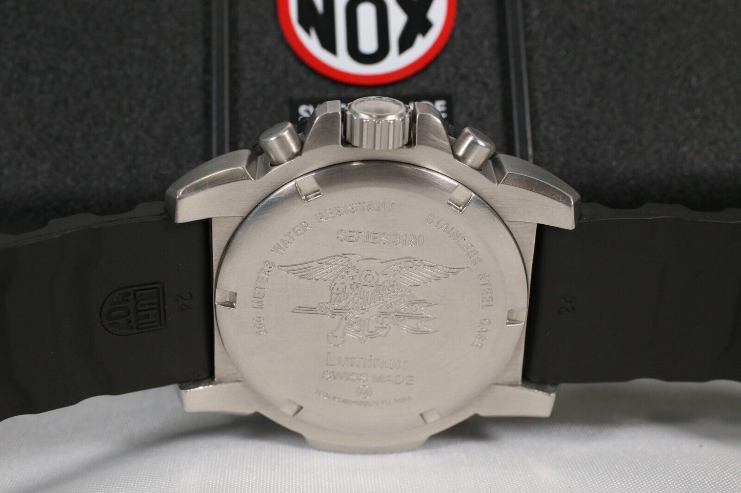 Luminox Men's XS.3151.NV Navy Seal Colormark 45mm Steel Black Dial Quartz Watch