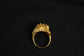 24k Solid Yellow Gold Dragon Ring, Size 11 - 18.1g