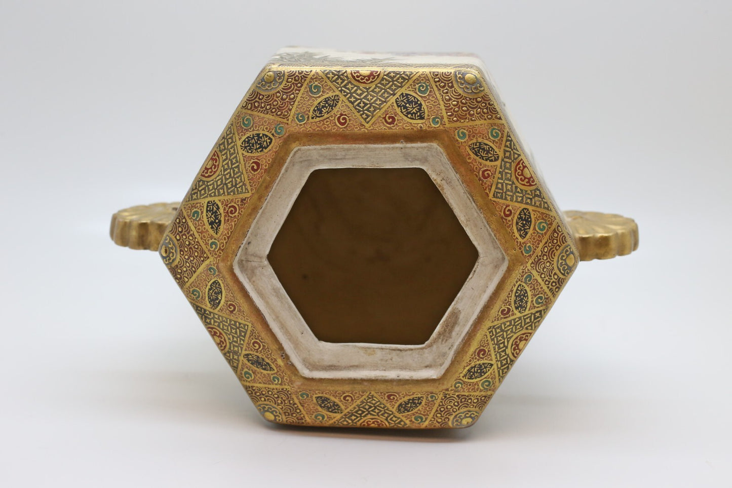 Antique Japanese Satsuma Vase