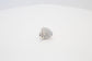 14k White Gold Contemporary Diamond Ring, Size 4.5 - 12.0g